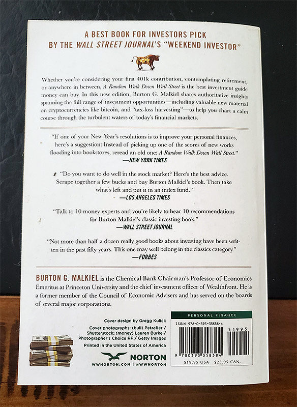 Back Cover of Book