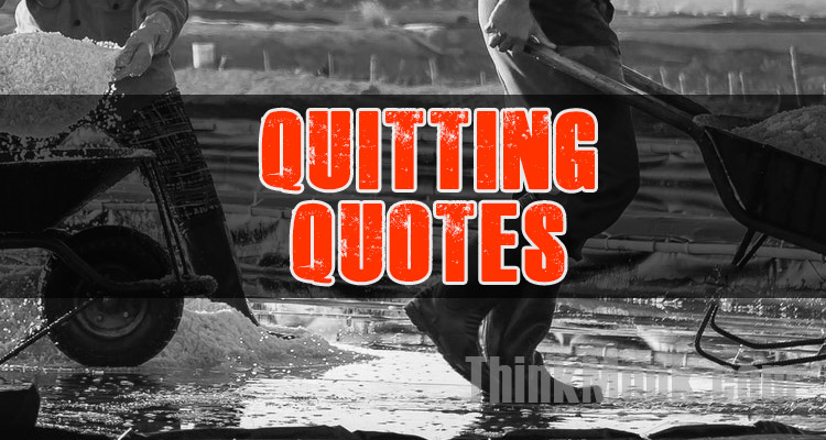 Famous Quitting Quotes